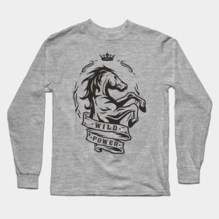 equestrian barn life horse Long Sleeve T-Shirt